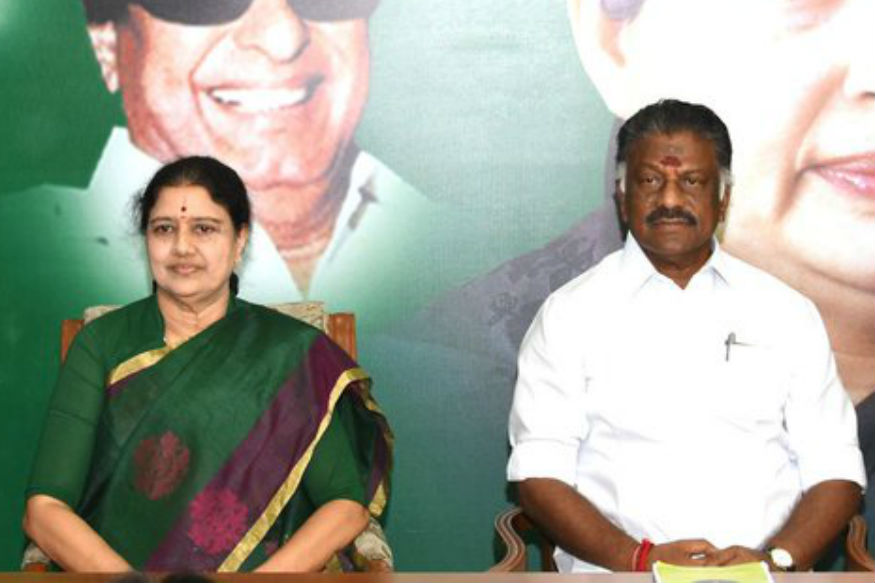 sasikala and panneerselvam