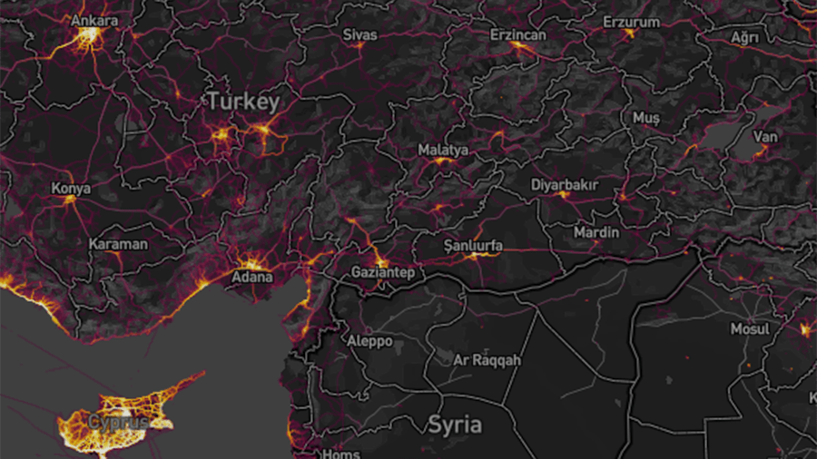 Military patterns of fitness trackers