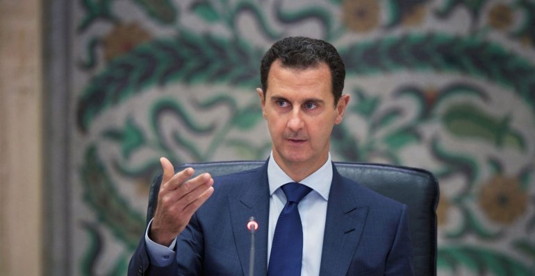 Assad vows to continue assault