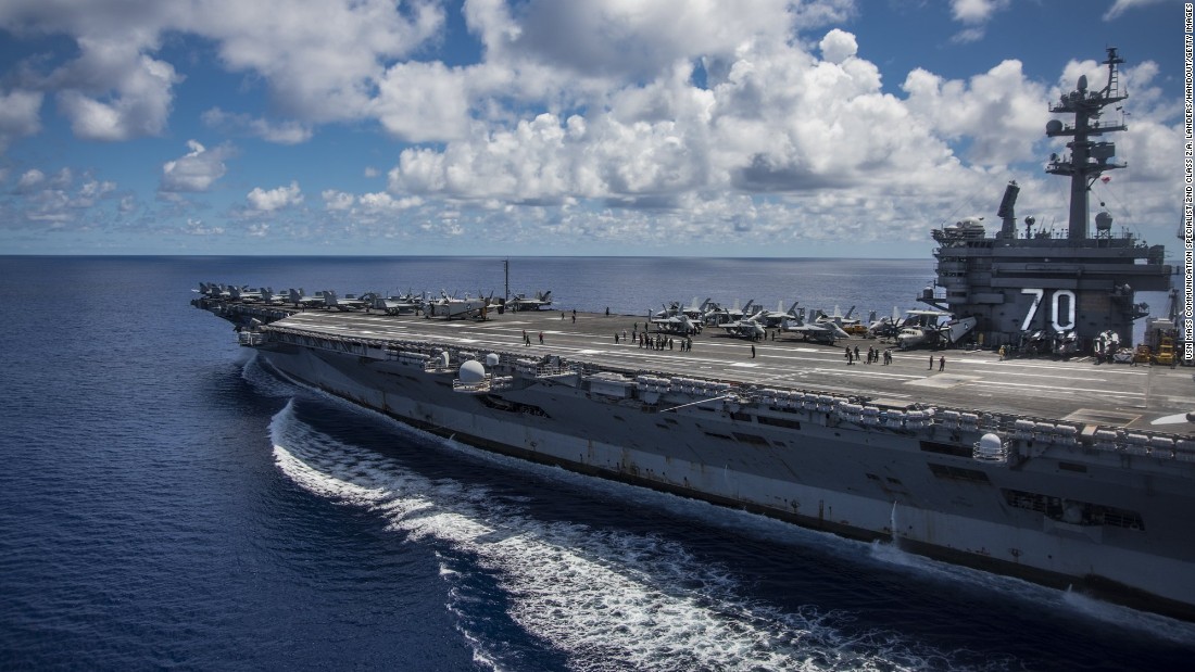 American aircraft carrier visits Vietnam