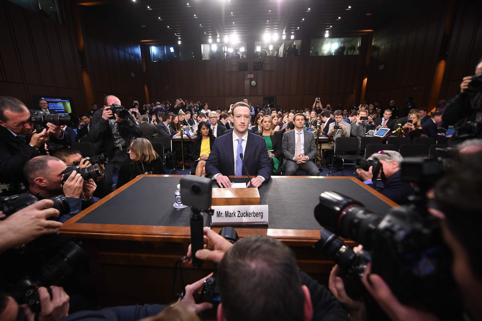 Zuckerberg quizzed by US Senators