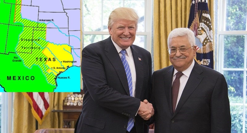 Palestinians recognize Texas as part of Mexico