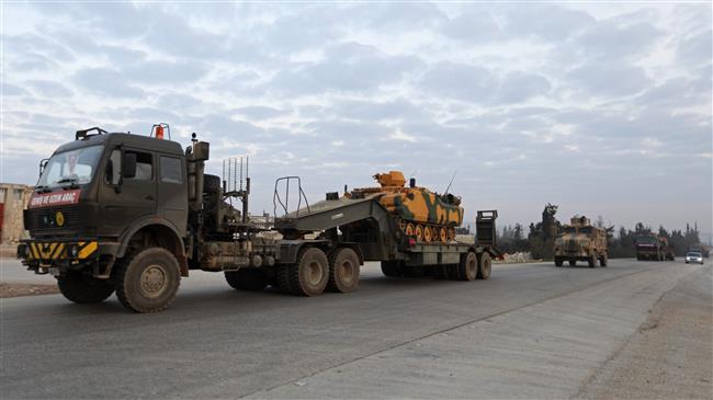 Turkey begins to reinforce its military posts in Idlib