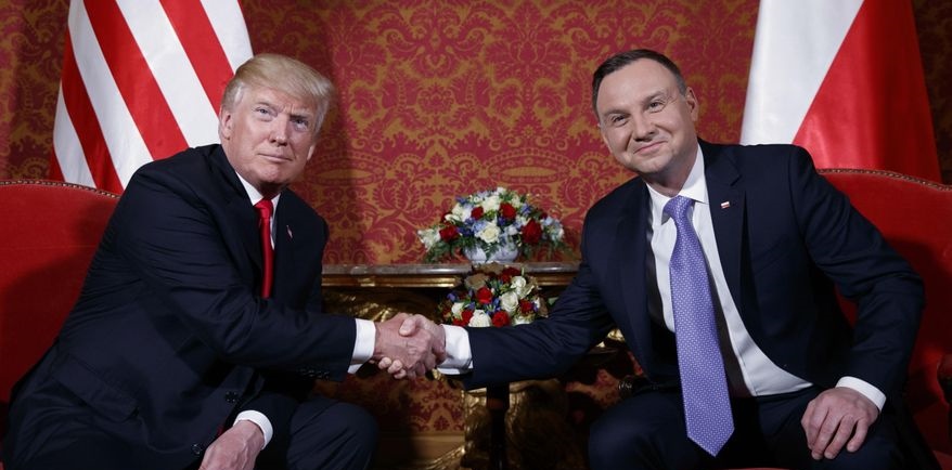 Poland flatters Donald Trump