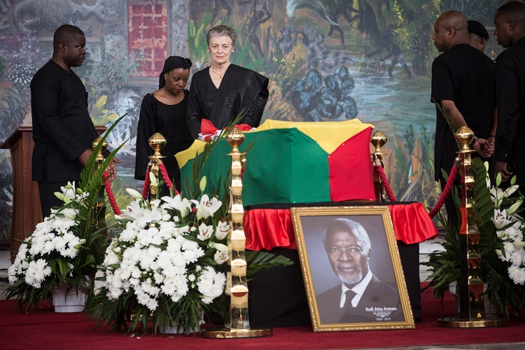 Kofi Annan’s funeral: World leaders bid farewell to ex-UN chief