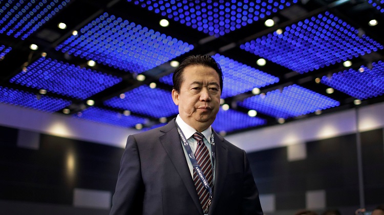 China accuses detained ex-Interpol chief of bribery