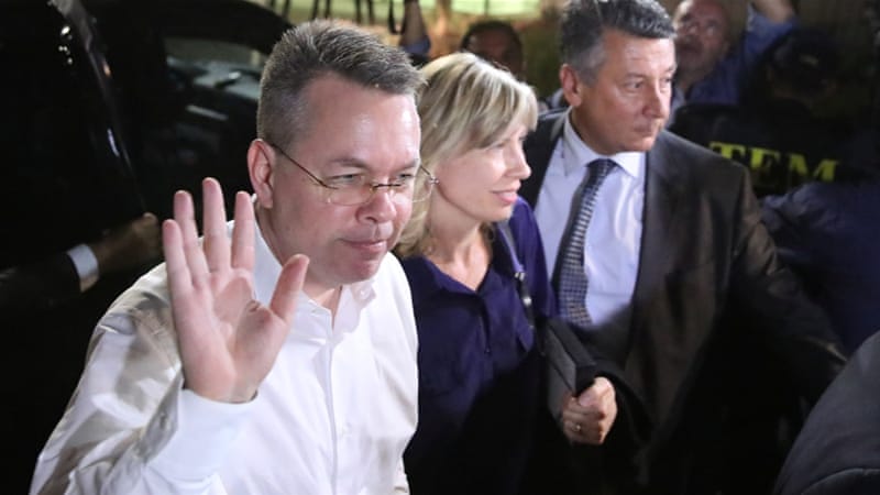 US pastor leaves Turkey