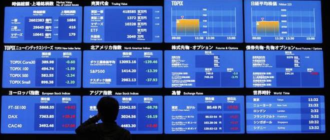 Rising U.S. bond yields hit global markets, Asian stocks wobble