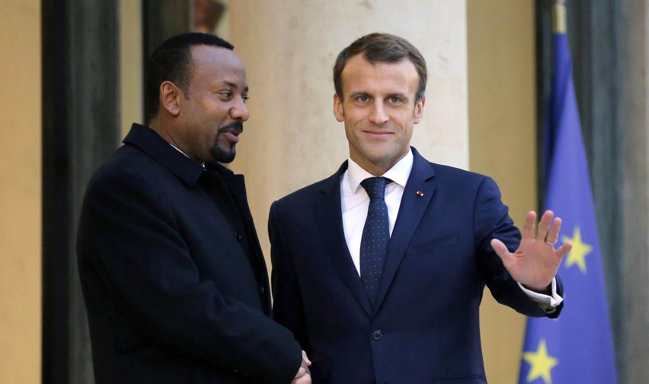 France’s Macron backs Ethiopia’s reforms