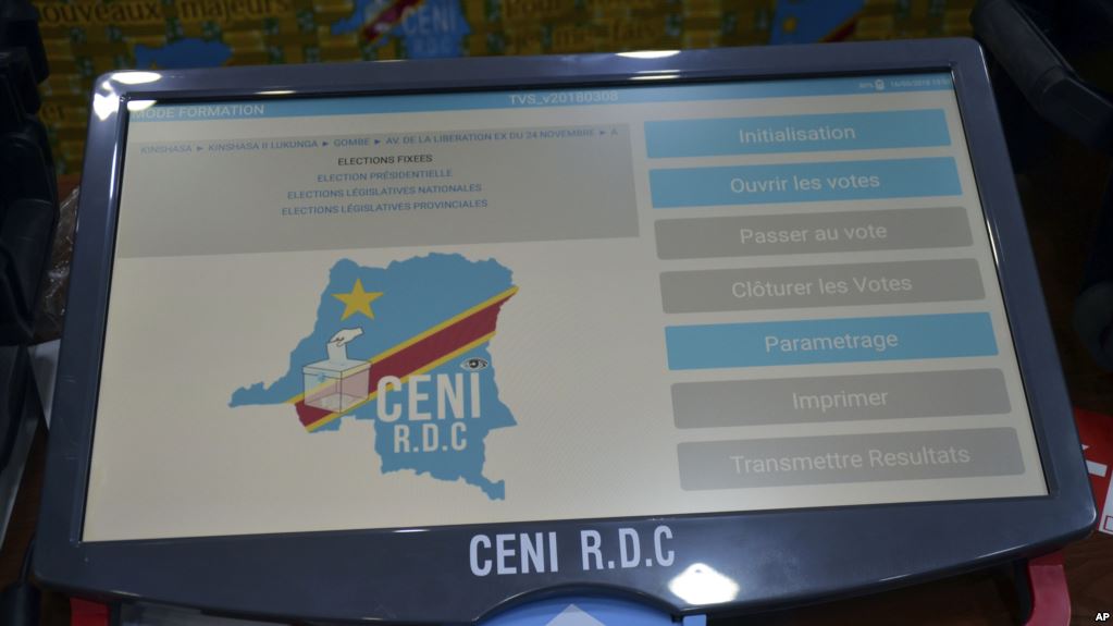 DRC gets controversial voting machines