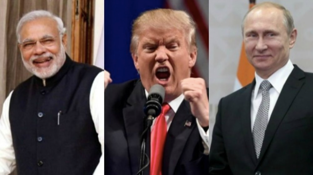 Trump Putin Modi