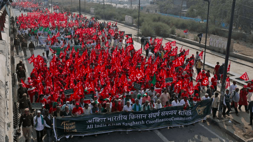 Farmers March on Delhi